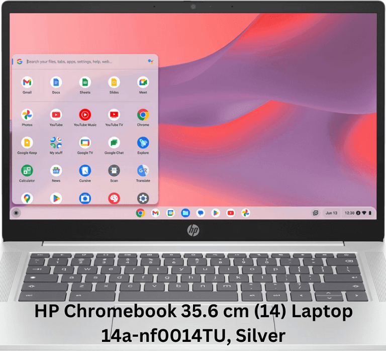 HP Chromebook 35.6 cm (14) Laptop 14a-nf0014TU, Silver