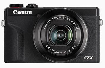 Canon PowerShot G7 X Mark III front view