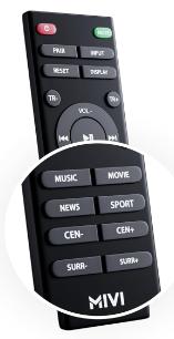 mivi fort q700d remote