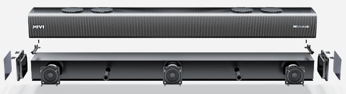 mivi 5.1 channel soundbar