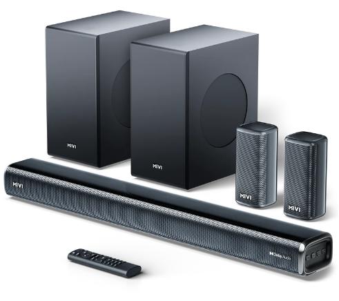 mivi fort h880 soundbar with dolby audio